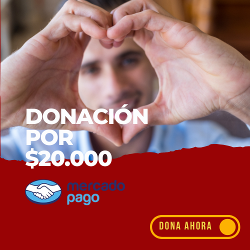 Donación por $20.000