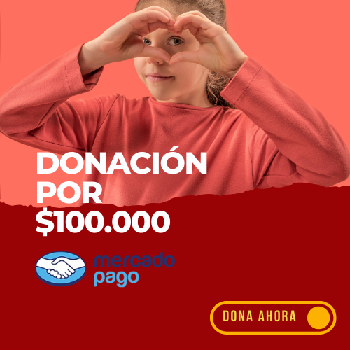 Donación por $100.000