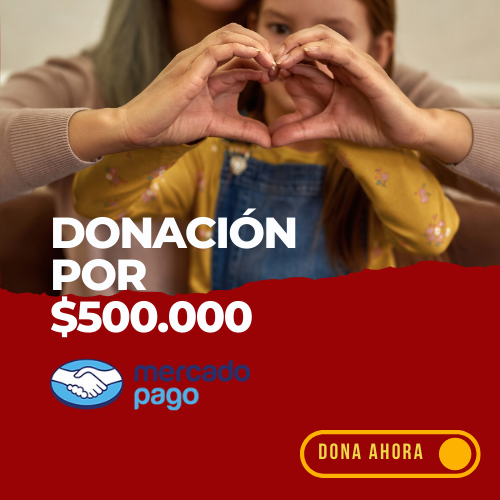 Donación por $500.000